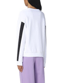 ARMANI FELPA DONNA 6LTM65 TJJMZ BIANCA