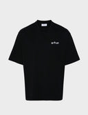 OFF-WHITE T-SHIRT FLOWER ARROW Black