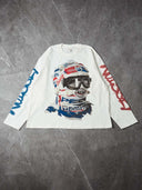 NOISSEY T-shirt Speed Phantom Racing Mask Asymmetric Graffiti