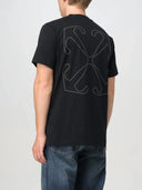 OFF-WHITE T-SHIRT STITCH Black