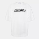 OFF-WHITE T-SHIRT OUTLINE LOGO White