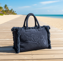 SAINT BARTH Borsa VANITY TERRY BLU