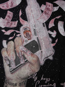 NOISSEY Pink Money Rain Machine & Glam Nails Long Sleeves