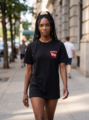 DISCLAIMER T-shirt Donna 26EDS55664 Nera