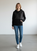 ARMANI FELPA DONNA 3DTM07 TJUAZ NERO