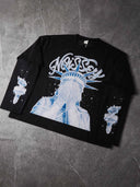 NOISSEY Diamond Liberty Graphic Fake-Two-Piece Heavyweight