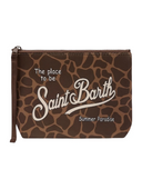 Pochette Saint Barth ALINE 00900L GIRAFFE SKIN 18