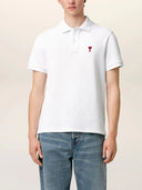 AMI PARIS Polo  BFUPL001.760 Bianca