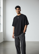 OFF-WHITE T-SHIRT STITCH Black