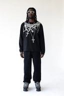 BLACK ISLAND ADA1954 Gothic Cross Chains