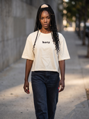 DISCLAIMER T-shirt Donna 25IDS55151 Beige