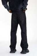 BLACK ISLAND 17717 Iron Cross Patch Baggy Jeans
