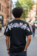 DISCLAIMER T-SHIRT 25EDS54802 NERO