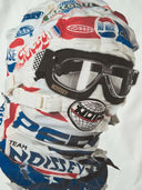 NOISSEY T-shirt Speed Phantom Racing Mask Asymmetric Graffiti