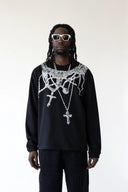 BLACK ISLAND ADA1954 Gothic Cross Chains