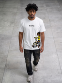 DISCLAIMER T-SHIRT 23EDS53646 BIANCA