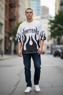 T-shirt Streetwear TPWR TW76 Bianco