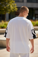T-shirt Streetwear TPWR TW76 Bianco