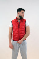 Giubbino Smanicato Blauer Uomo rosso