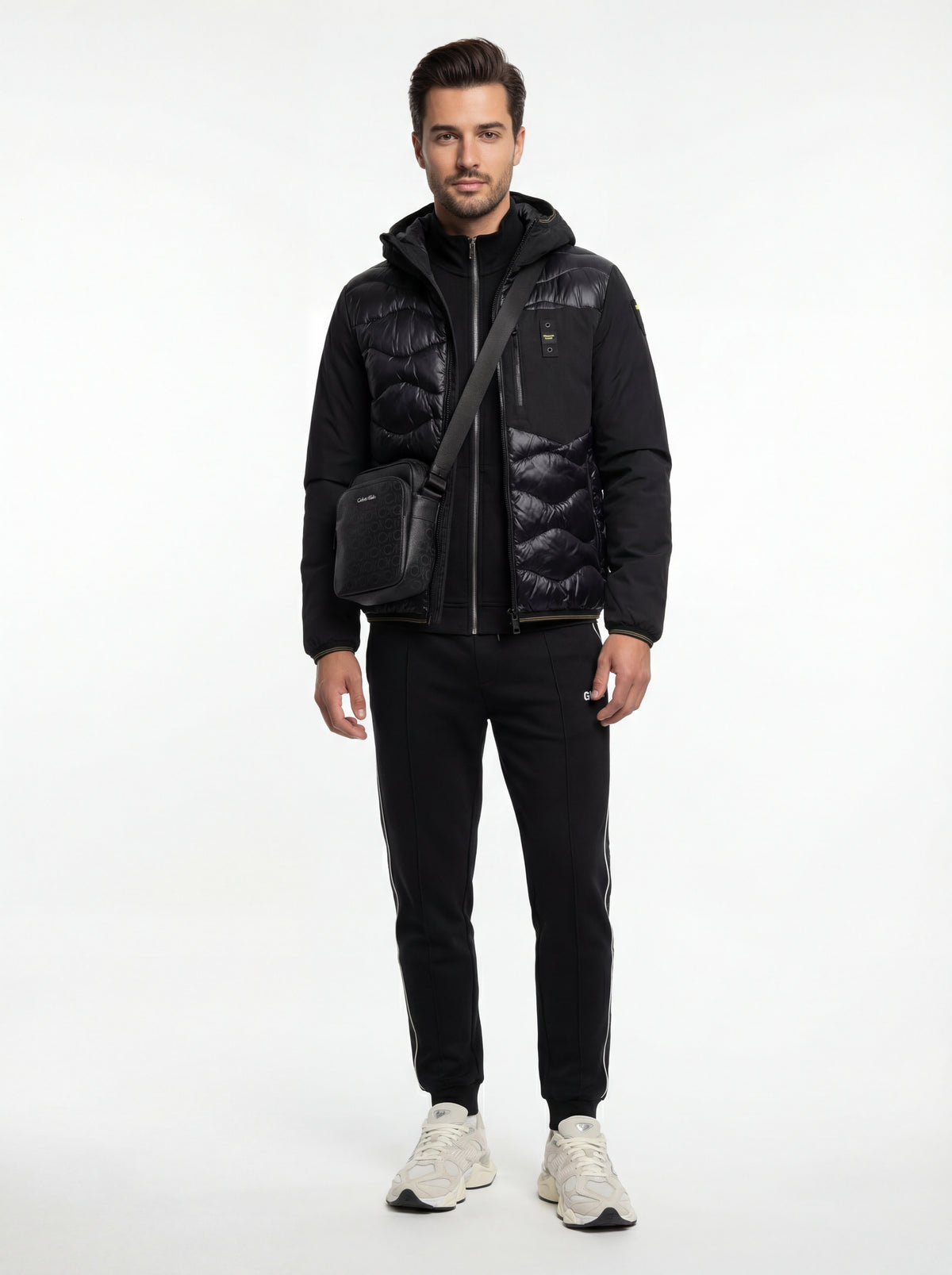 New Balance U9060WHT + Blauer Giubbino Uomo + Guess Tuta Uomo + Calvin Klein Tracolla - 02